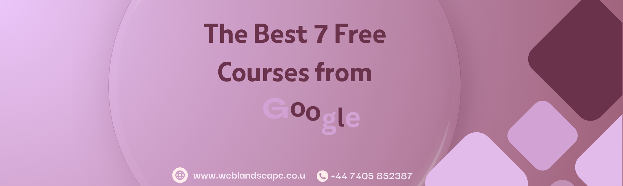 The Best 7 Free Courses from Google